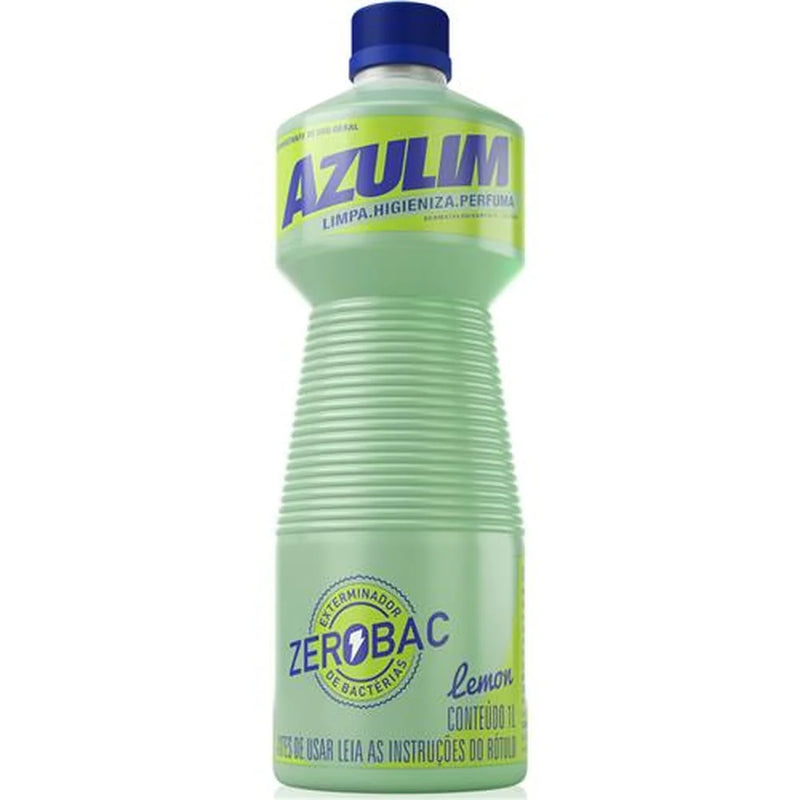ALCOOL LIQUIDO 46% DESINFETANTE LEMON ZEROBAC 1L ASSEPTGEL