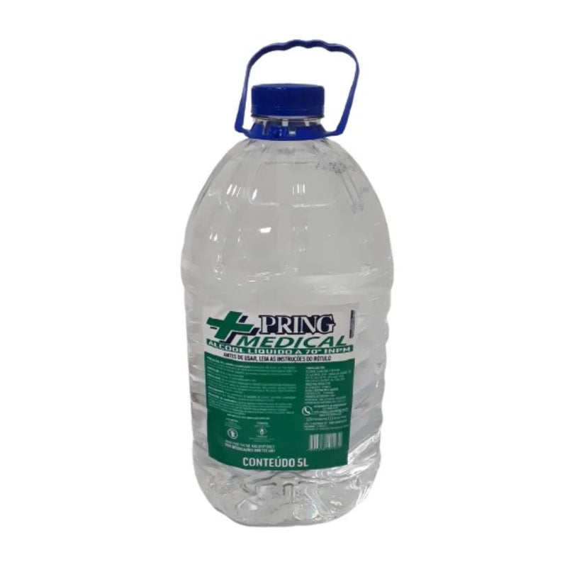 ALCOOL LIQUIDO 70% 5L PRING MEDICAL