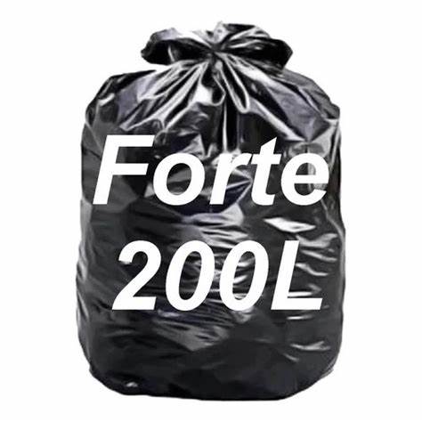 SACO LIXO 200L PRETO FORTE C/100 NEWCLEAN