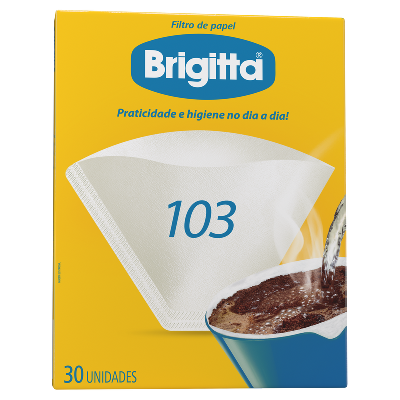 FILTRO DE CAFE N.103 30UN BRIGGITA