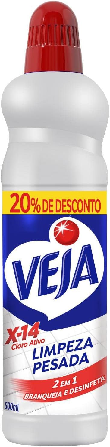 Veja Limpeza Pesada Cloro Ativo Menor De..500ml