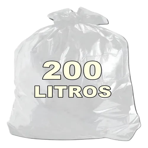 SACO LIXO 200L TRANSPARENTE C/100 NEWCLEAN