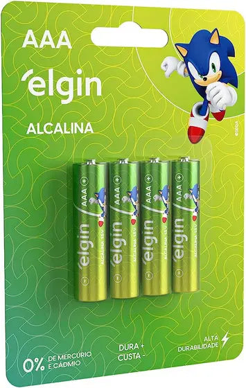 PILHA AAA ENERGY ALCALINA 1,5V