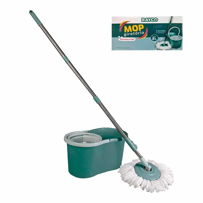 ESFREGAO MOP + BALDE 8L + REFIL NOBRE