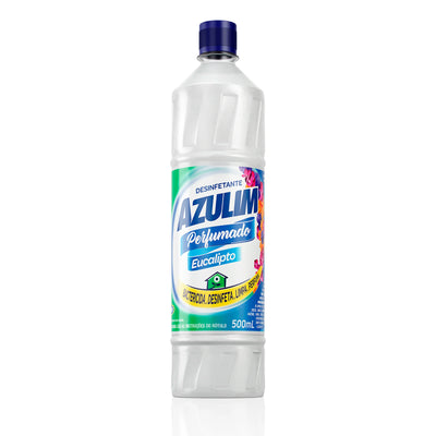 DESINFETANTE PERFUMADO EUCALIPTO 500ML AZULIM