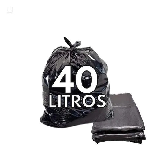 SACO LIXO 40L PRETO C/100 ALMOFADA NEW CLEAN