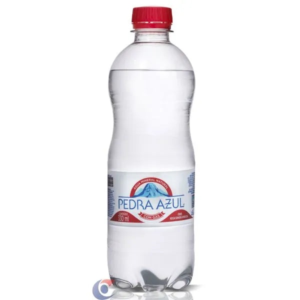 AGUA MINERAL PEDRA AZUL C/GAS 330ML