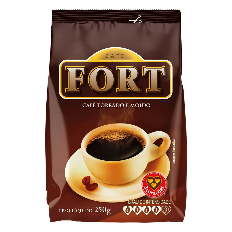 CAFE 3 CORACOES FORT 250G