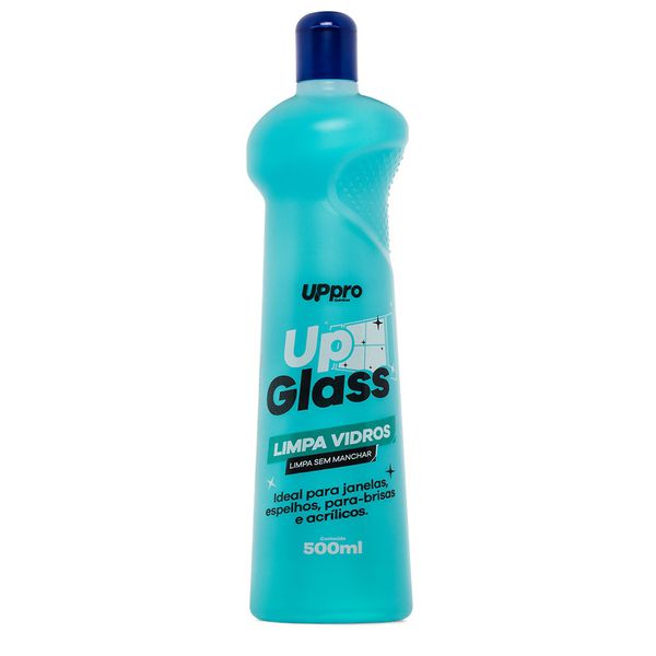 DETERGENTE LIMPA VIDROS 500ML (PRONTO USO) UP GLASS - UPPRO