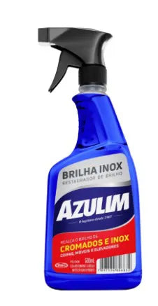 BRILHA INOX RESTAURADOR DE BRILHO 500ML AZULIM