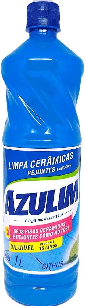LIMPA CERAMICAS E AZULEJOS CITRUS 1L AZULIM