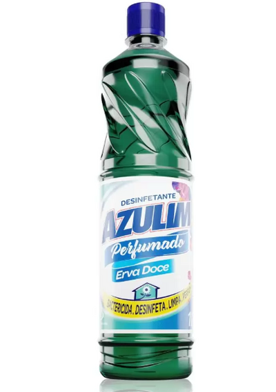 DESINFETANTE PERFUMADO AZULIM START 1L ERVA DOCE