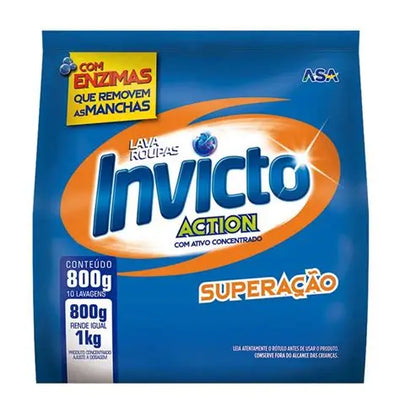 SABAO EM PO LAVA ROUPAS INVICTO SUPERACAO SCH 800GR
