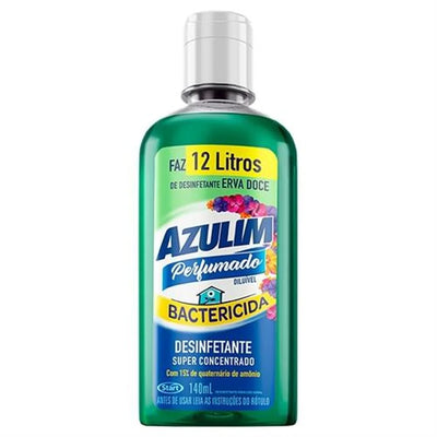 DESINFETANTE PERFUMADO DILUIVEL ERVA DOCE AZULIM  140ML
