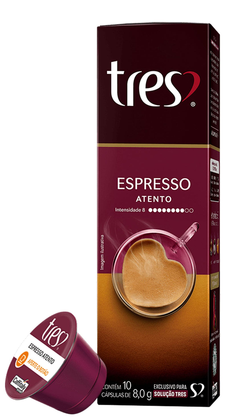 CAPS DE CAFE ESPR ATENTO 10X8G C/8 3.CORACOES