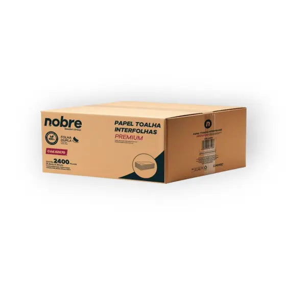 PAPEL TOA INTERF F.DUPLA PREMIUM 20CM x 21,5CM C/ 2400FLS NOBRE