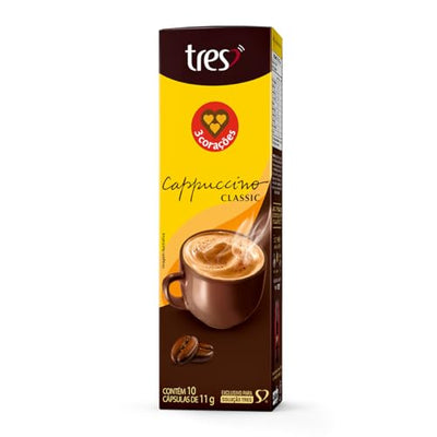 CAPS DE CAFE CAPPUCCINO C/10 3.CORACOES