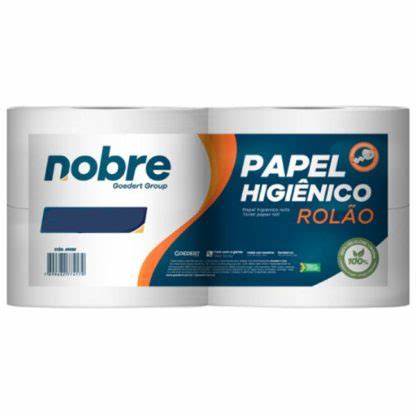 PAPEL HIG ROLAO 100% CEL 300M C/8 NOBRE