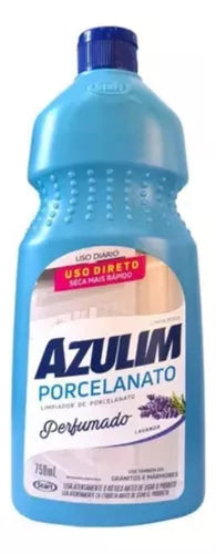 LIMPA PORCELANATO PERFUMADO LAVANDA 750ML AZULIM