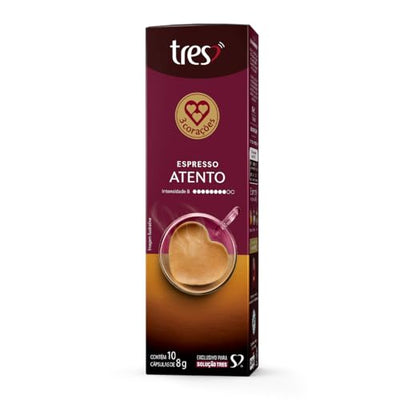CAPS DE CAFE ESPRESSO ATENTO C/10 3.CORACOES
