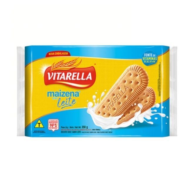 BISCOITO VITARELLA MAIZENA LEITE 350GR