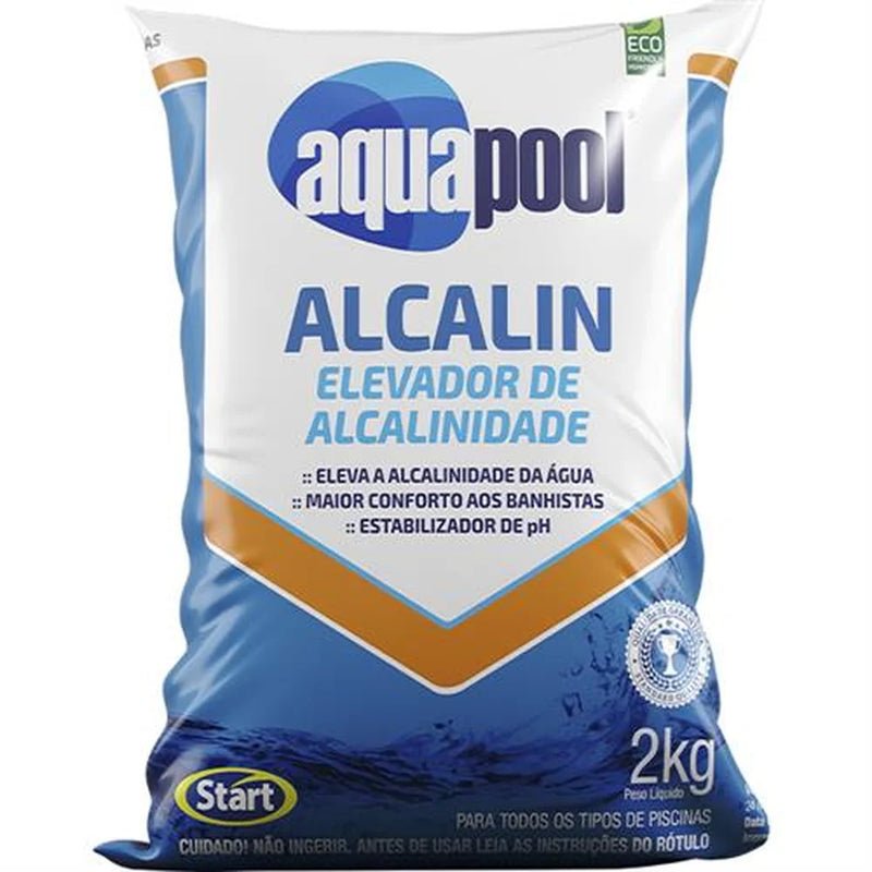 ELEVADOR DE ALCALINIDADE GRANULADO 2KG AQUAPOOL