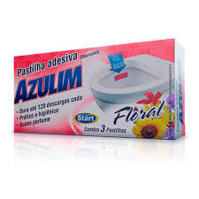 PASTILHA ADESIVA FLORAL C/ 03 UND 6X1