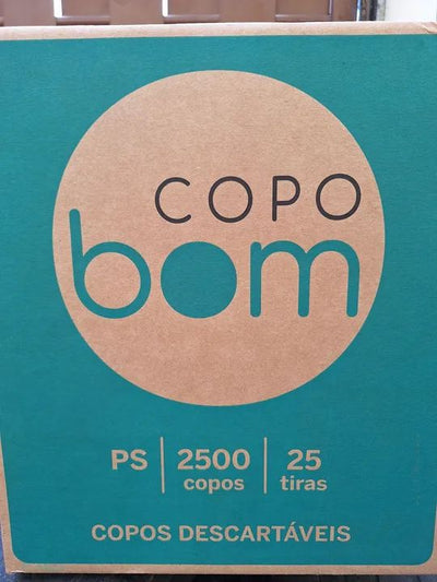 COPO PS 25 PCTS C/100 200ML COPOBOM