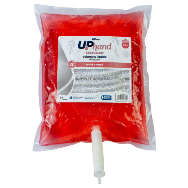 SAB ESPUMA REFIL BAG 600ML (S/ VALVULA USAR COD 40296) ROMA E MACA UP HAND ESSENTIAL - UPPRO