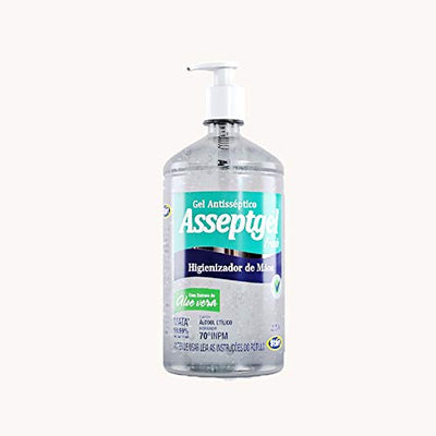 ALCOOL EM GEL FRESH BLUE 420G ASSEPTGEL