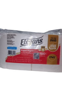 PAPEL HIG INTERF CAI CAI F. DUPLA 100%  BENN C/260 FLS