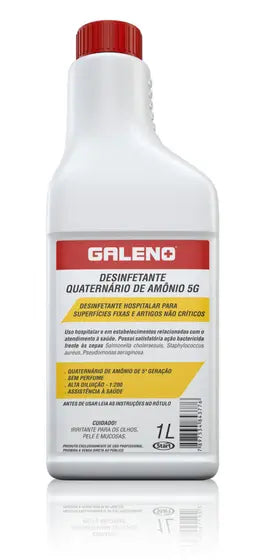 DESINFETANTE QUATERNARIO DE AMONIO 5G 1L GALENO