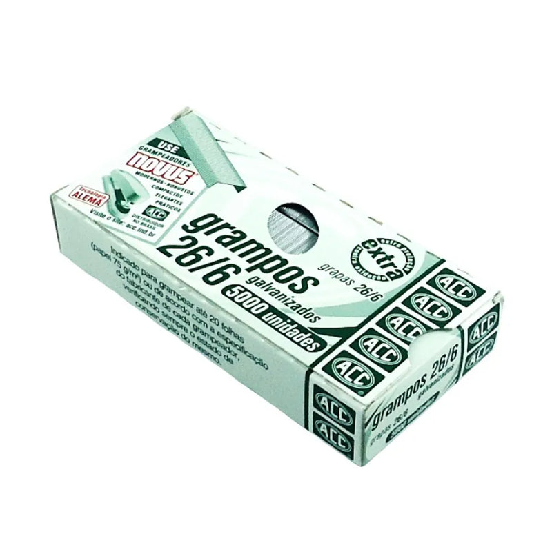 GRAMPO P/GRAMP. 26/6 GALVANIZADO