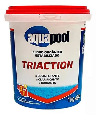 CLORO GRANULADO TRIACTION 1KG AQUAPOOL