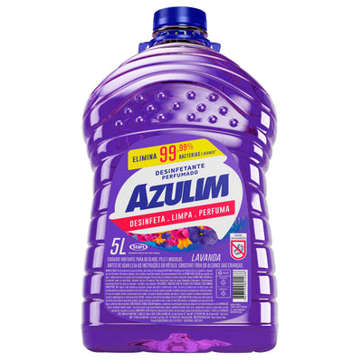 DESINFETANTE PERFUMADO LAVANDA 5L AZULIM