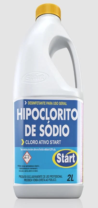 HIPOCLORITO DE SODIO CLORO ATIVO 2L START