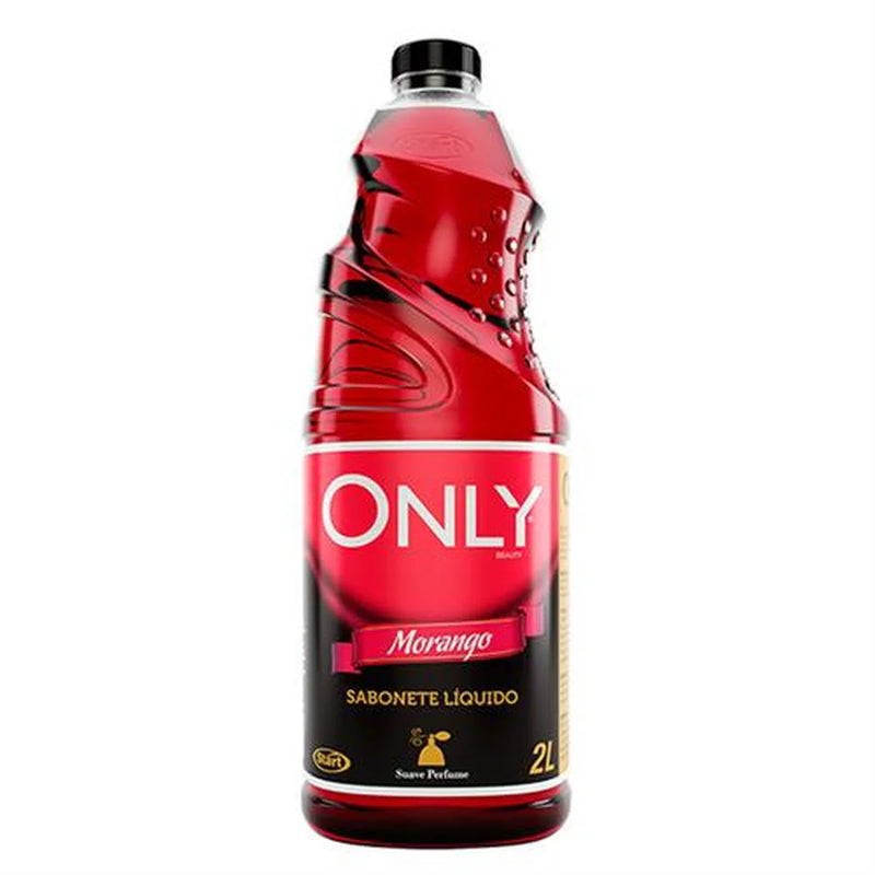 SABONETE LIQUIDO MORANGO ONLY  2L