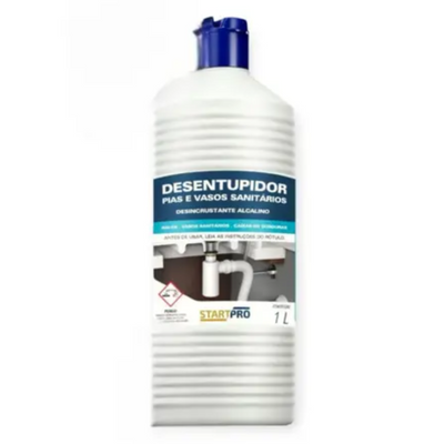DESENTUPIDOR PIAS VASOS SANITARIOS STARTPRO 1L