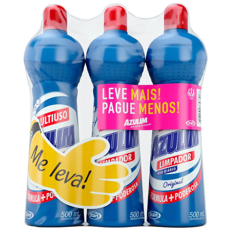 MULTIUSO KIT ORIGINAL 3X500ML AZULIM