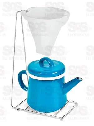 SUPORTE P/COADOR INOX C/ COADOR GRANDE
