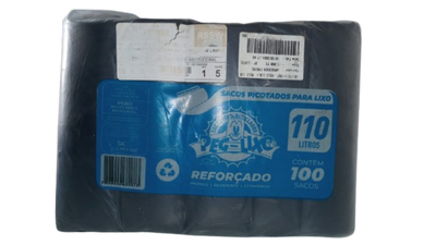 SACO LIXO 110L PRETO PAPELIAL