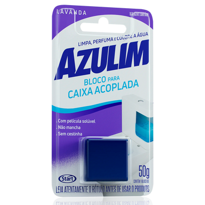 CX ACLOPADA DETERGENTE SANITARIO LAVANDA 50G AZULIM