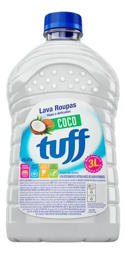 TUFF COCO LAVA ROUPAS FINAS DELIC 3L