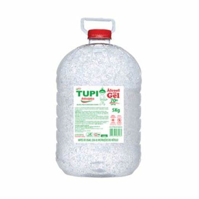 ALCOOL EM GEL ANTISSEPTICO 70° INPM TUPI 5KG