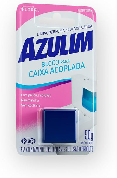 CX ACLOPADA DETERGENTE SANITARIO FLORAL 50G AZULIM
